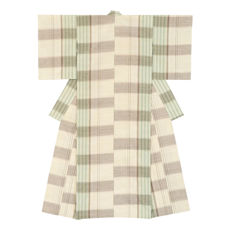 photo Kimono of Tsumugi "Nature"