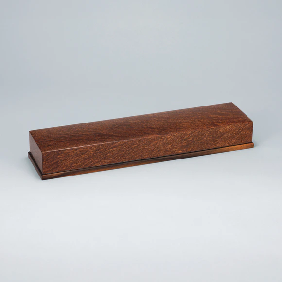 Tanzaku (Poetry Card) Box with Camphor Wood and Wiped Urushi