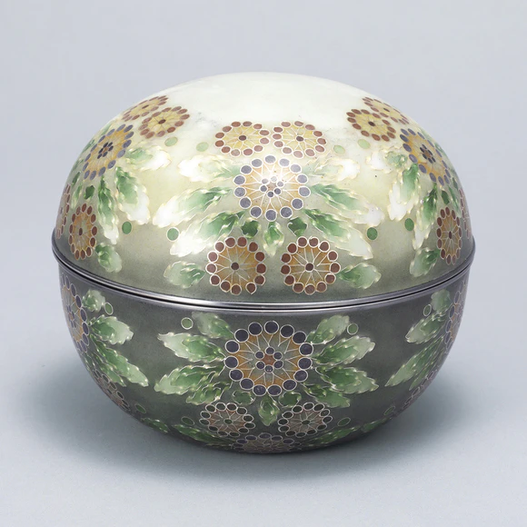 Cloisonne Covered Vessel 