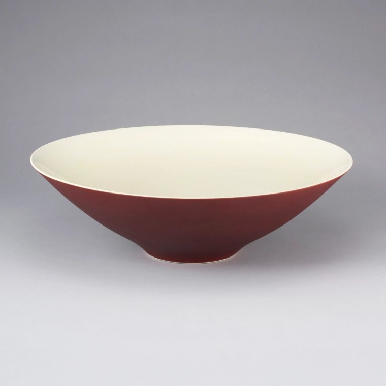 photo Bowl with Iron Brown Glaze