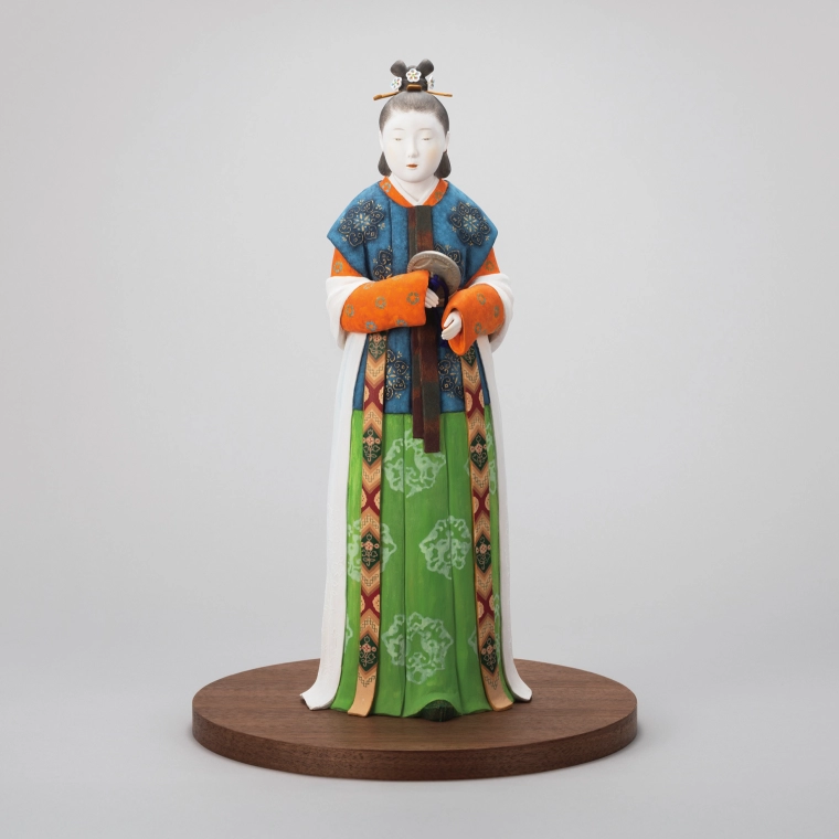 photo Ceramic Sculpture with Polychromy "Karadomari"
