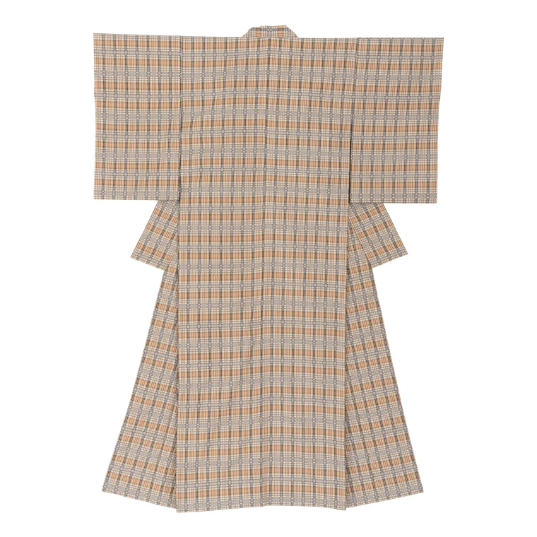 photo Kimono of Cotton Fūtsū "In Spring, the Dawn"