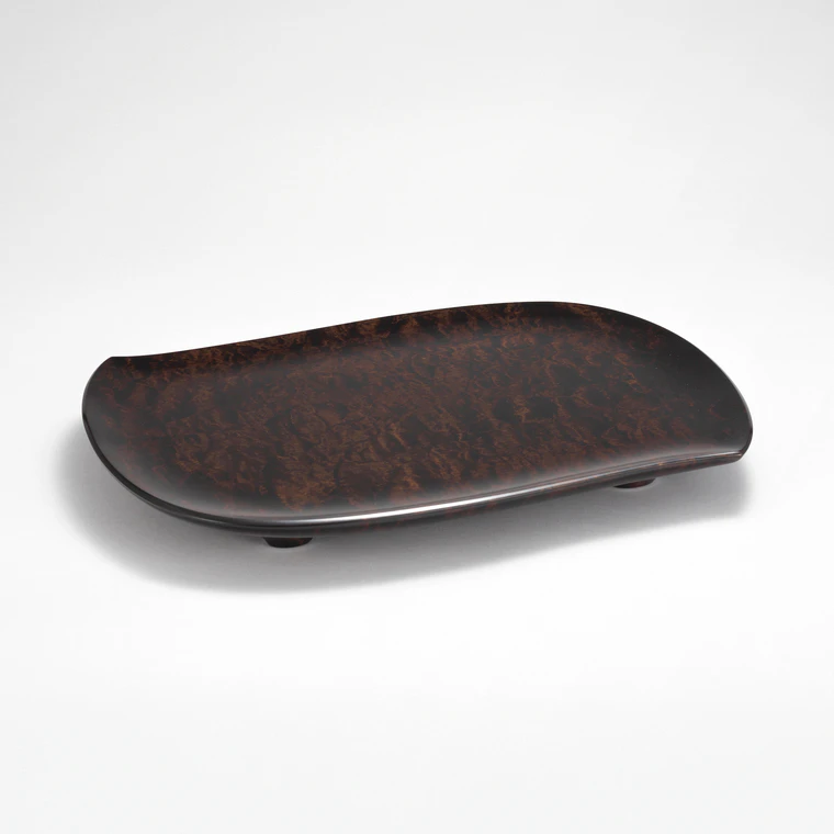 photo Table of Horse Chestnut Wood with Figured Grain "A Short While"