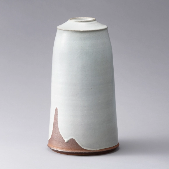 Agano White Glazed Bottle