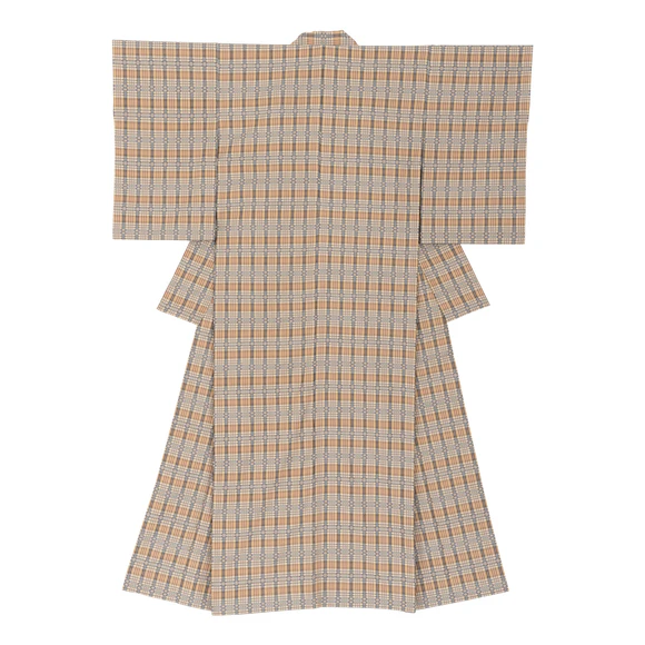 Kimono of Cotton Fūtsū "In Spring, the Dawn"