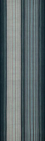 Hand-spun Kokura Weave Obi Sash "Deep Forest, Lush Green"