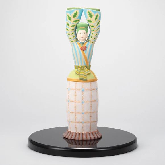 Ceramic Sculpture with Polychromy "Blessings of the Earth"