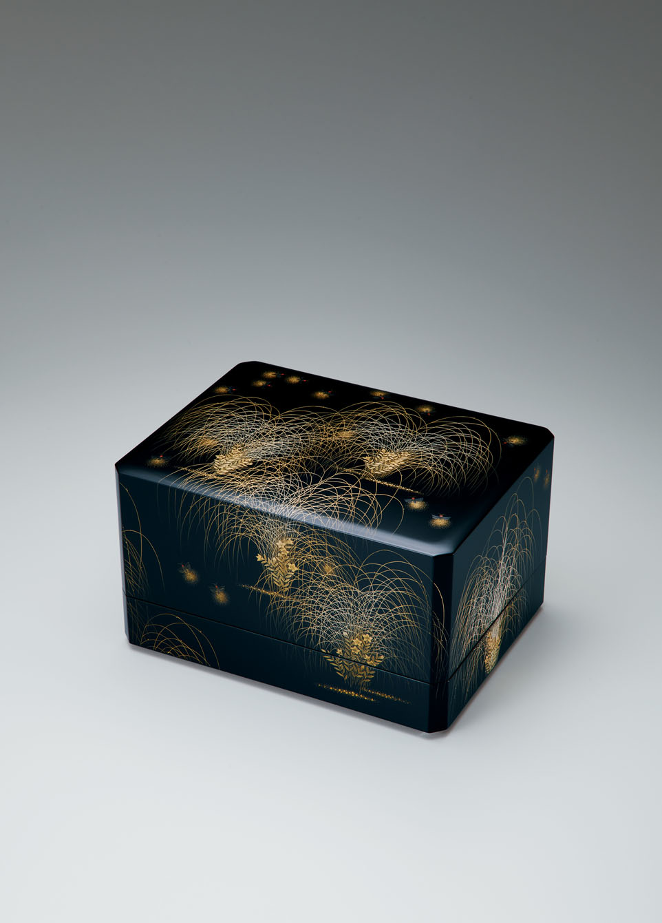 photo Jewelry Box with Design in Chinkin "Summer Night"