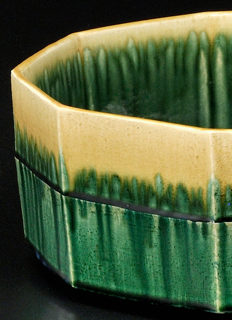 photo Bowl with Green Glaze