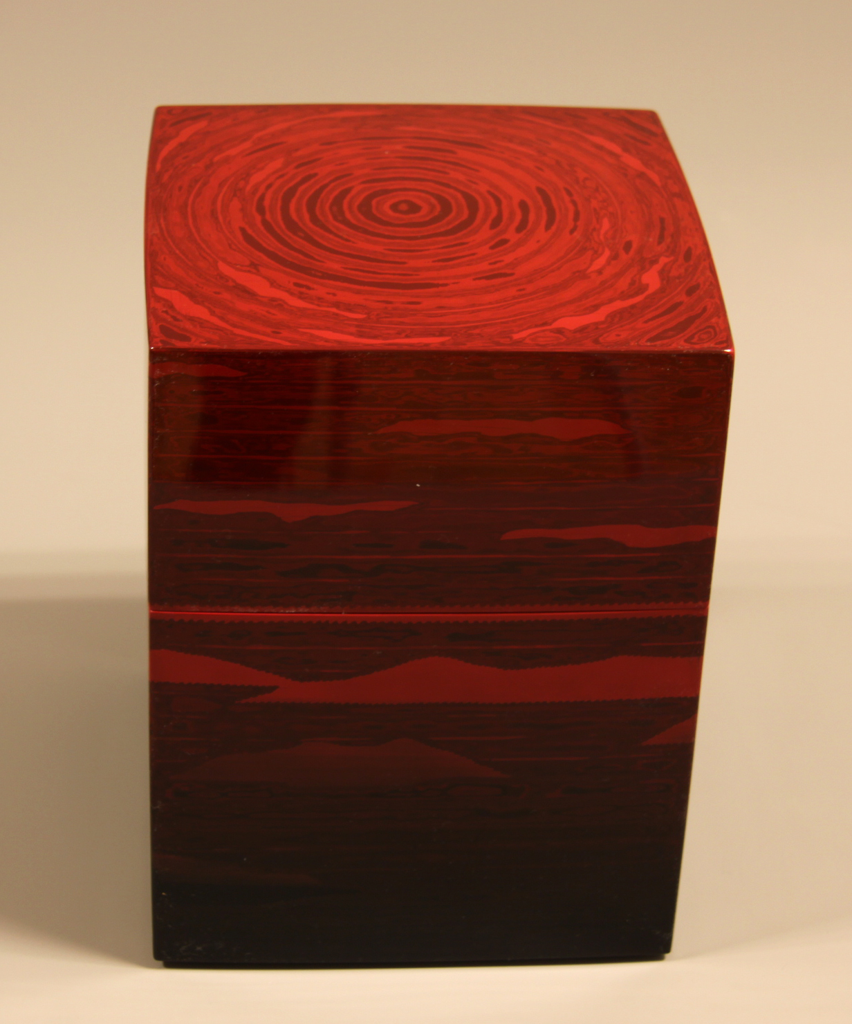 photo Kanshitsu Box with Design in Kinma "Twilight”